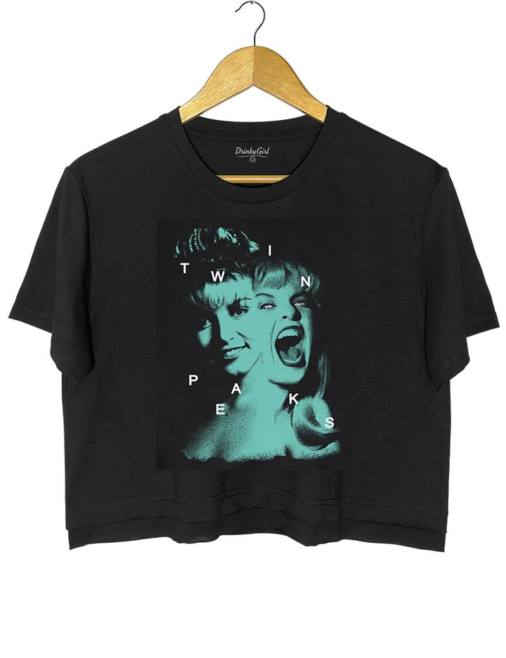 Laura Palmer Twin Peaks Crop Top