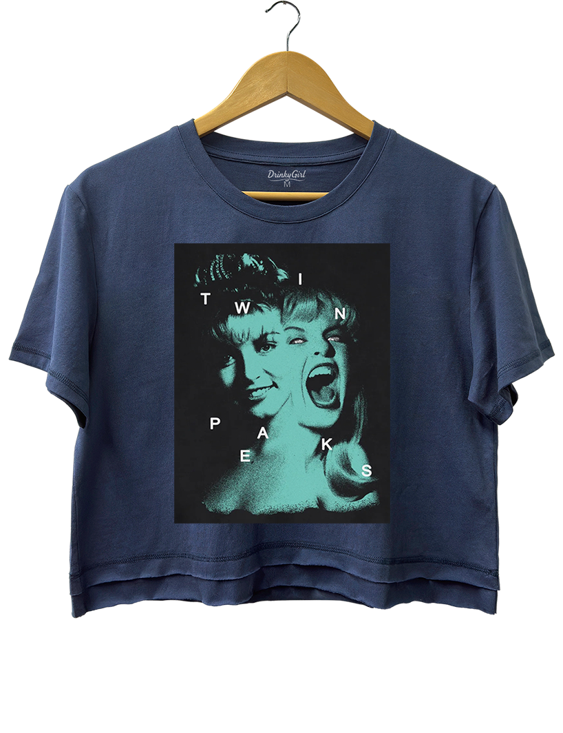 Laura Palmer Twin Peaks Crop Top