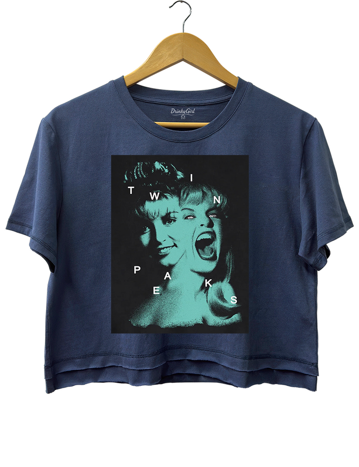 Laura Palmer Twin Peaks Crop Top