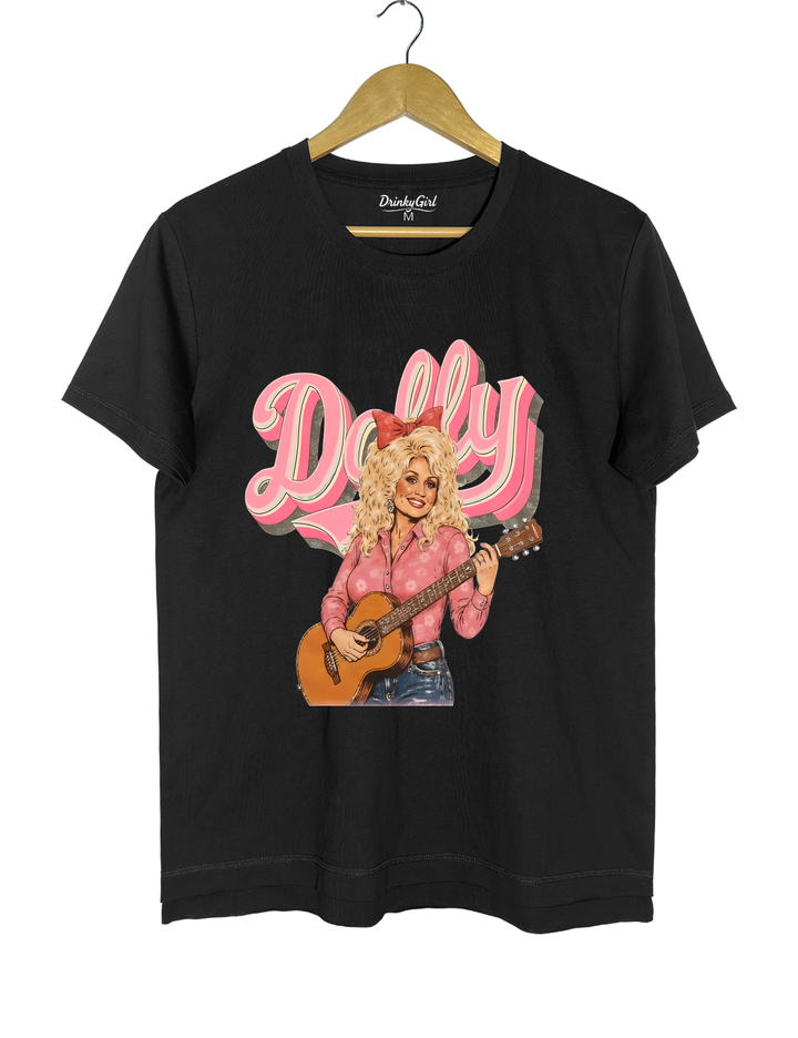 Country Music Queen Dolly Tee
