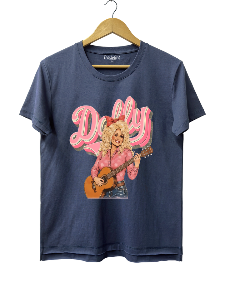 Country Music Queen Dolly Tee