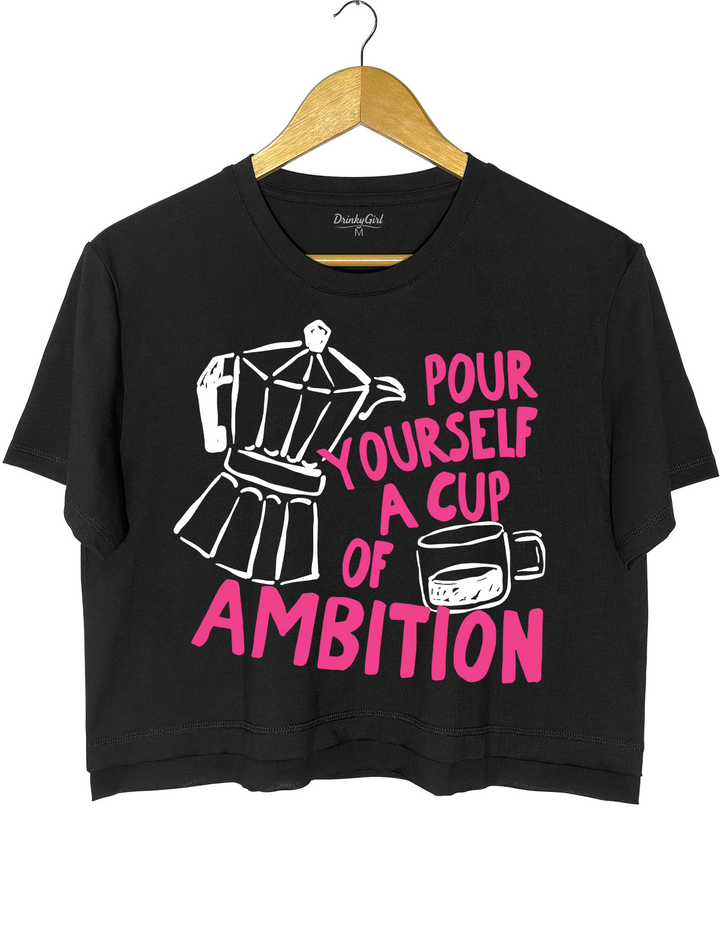 Dolly Parton Pour Yourself a Cup of Ambition Crop Top