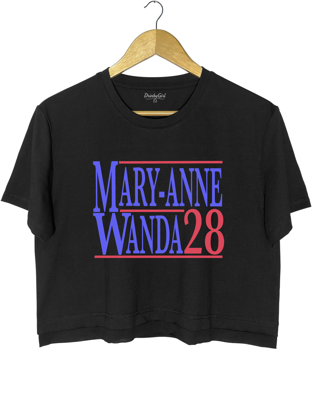 Mary Anne And Wanda for President The Chicks Best Friends Crop Top