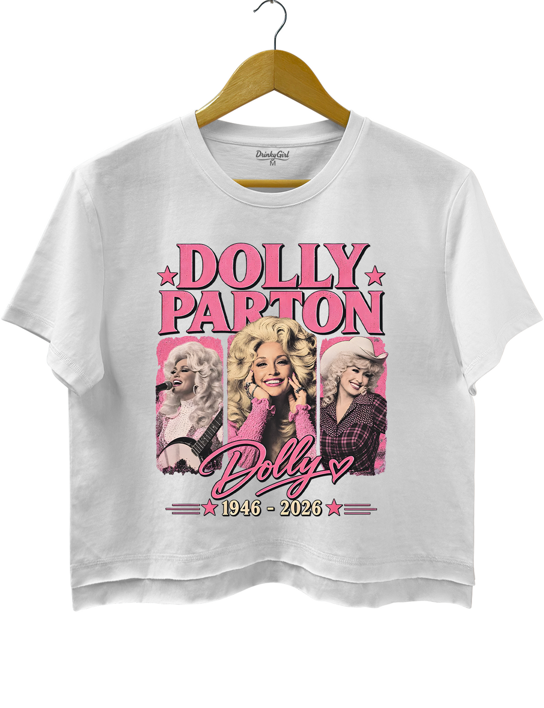 Dolly Parton Memorial Crop Top