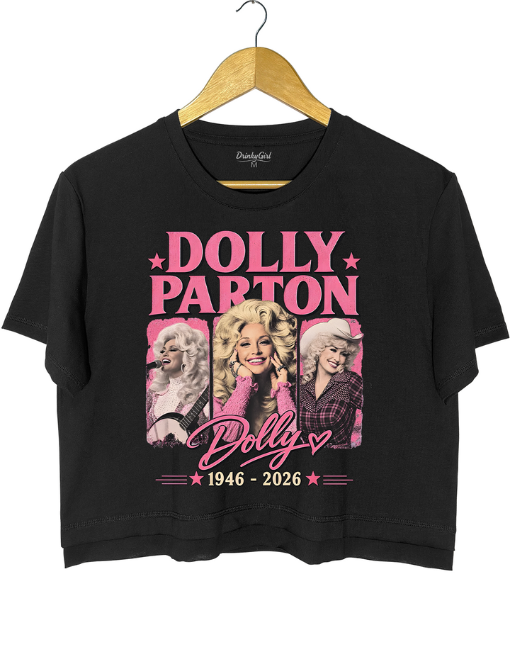 Dolly Parton Memorial Crop Top