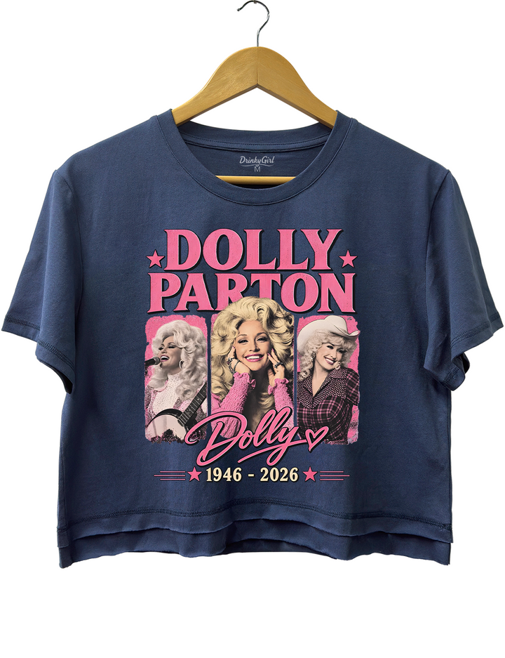 Dolly Parton Memorial Crop Top