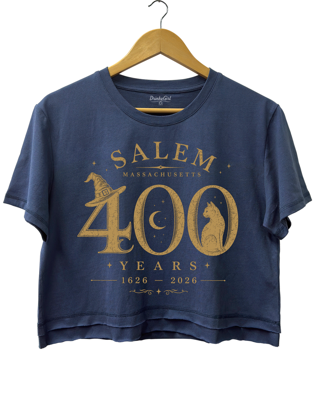 Salem Massachusetts 400 Years Crop Top