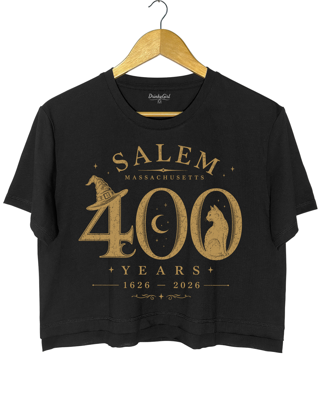 Salem Massachusetts 400 Years Crop Top