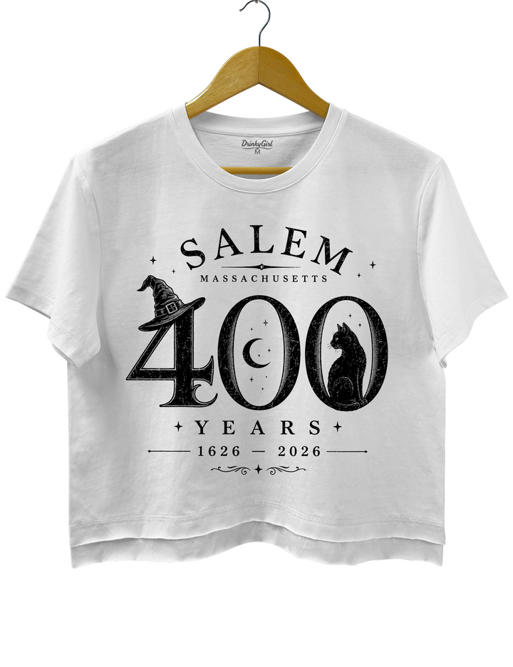 Salem Massachusetts 400 Years Crop Top