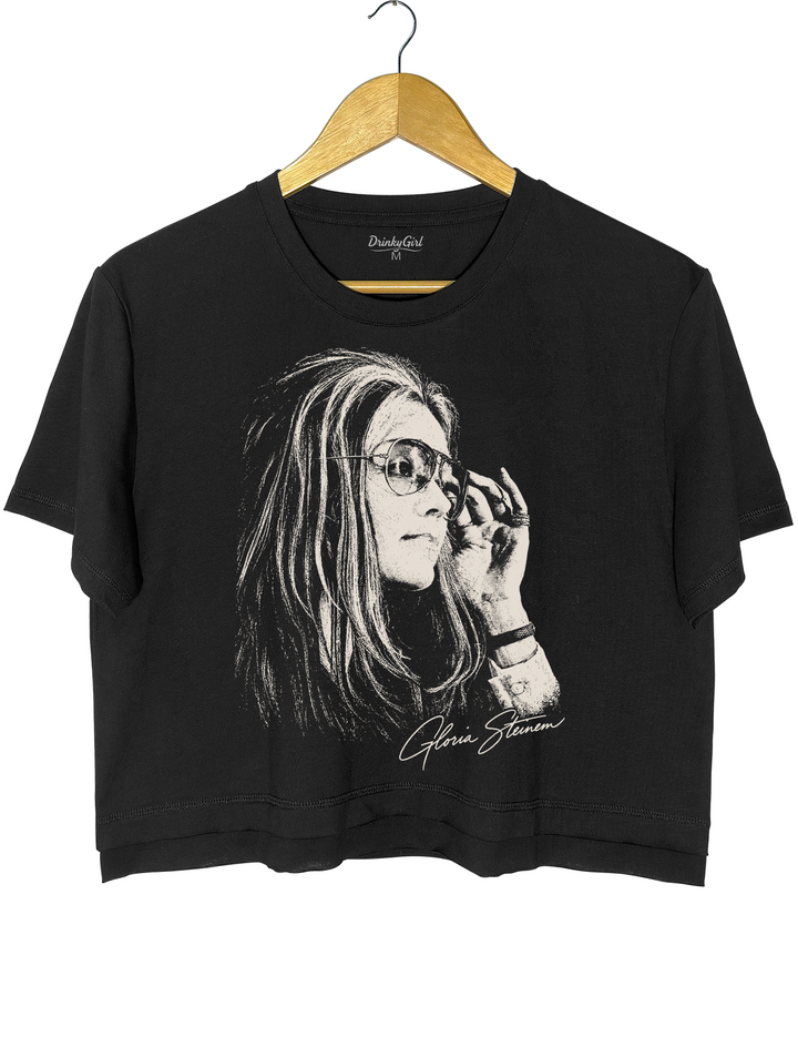 Gloria Steinem Crop Top