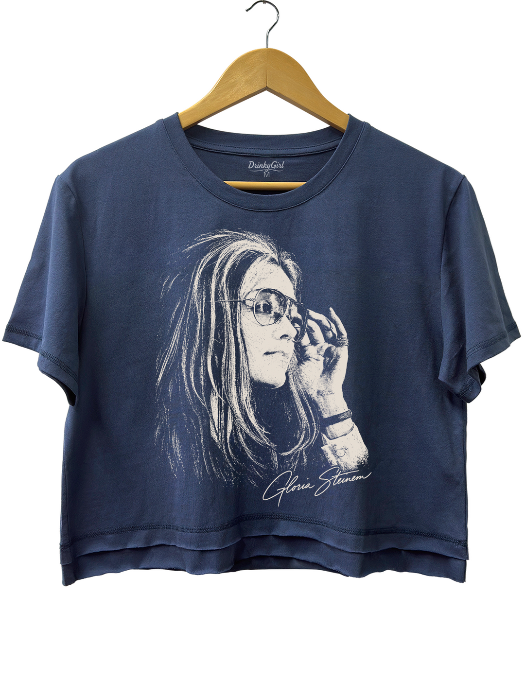 Gloria Steinem Crop Top