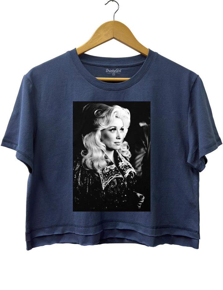 Dolly Parton Country Music Legend Crop Top