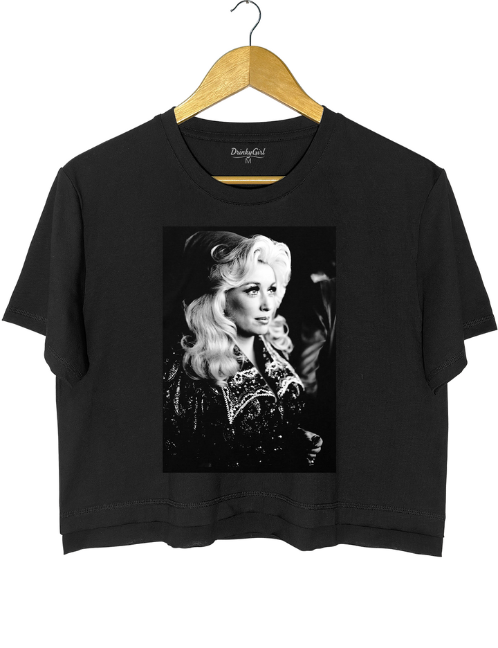 Dolly Parton Country Music Legend Crop Top
