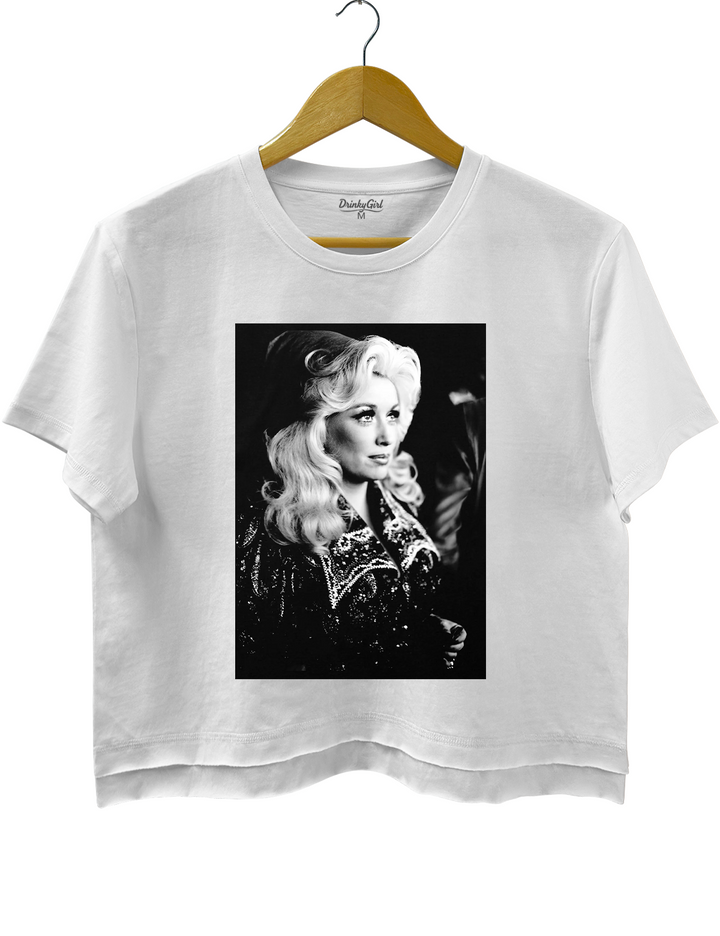 Dolly Parton Country Music Legend Crop Top