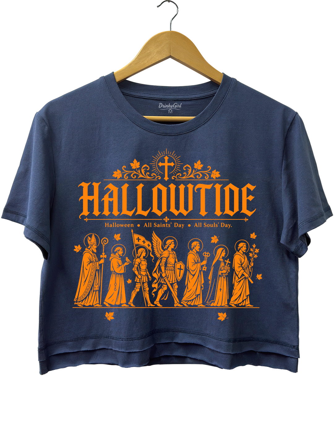 Catholic Halloween Crop Top