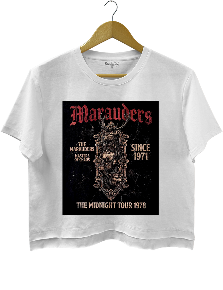 70s Wizards Marauders World Tour Crop Top