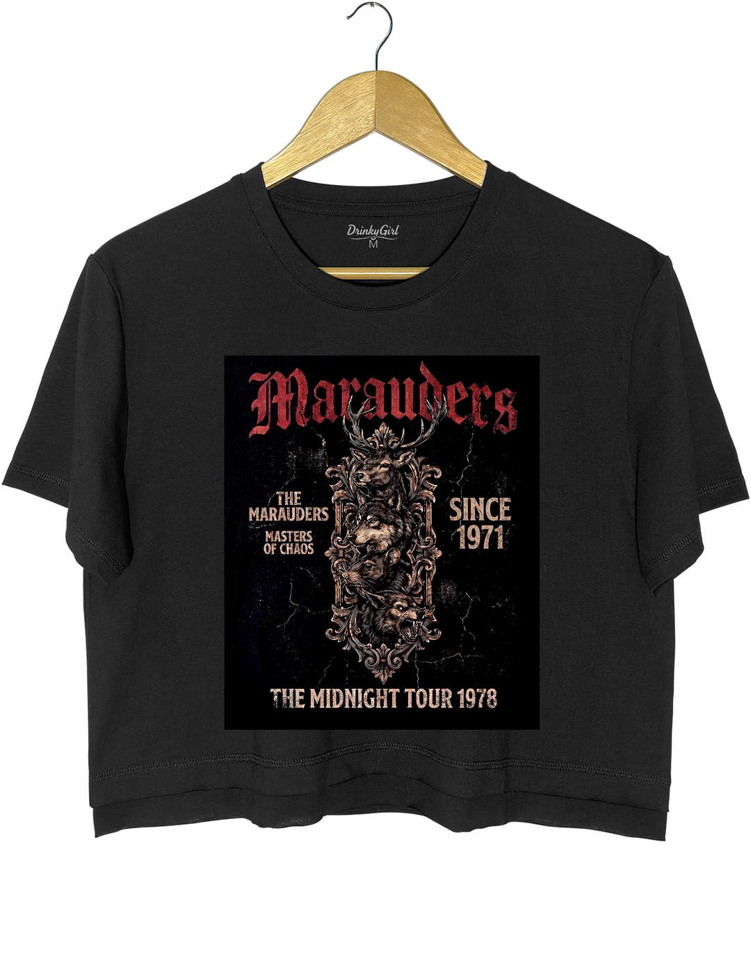 70s Wizards Marauders World Tour Crop Top