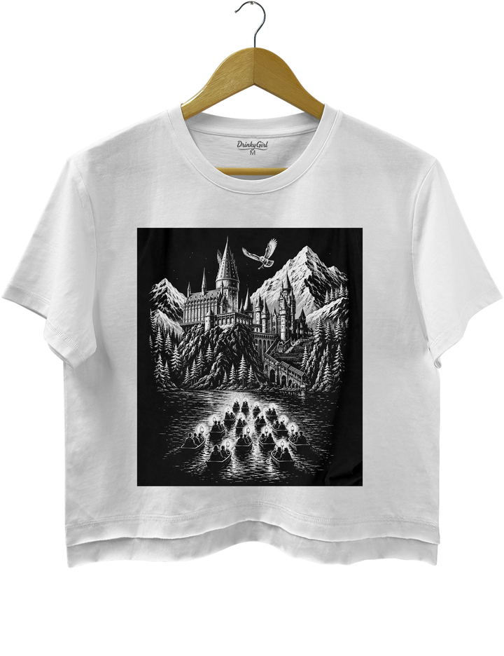 Wizard Castle Owl Crop Top
