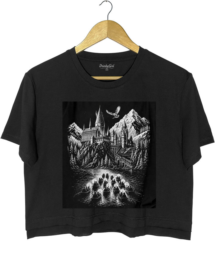 Wizard Castle Owl Crop Top