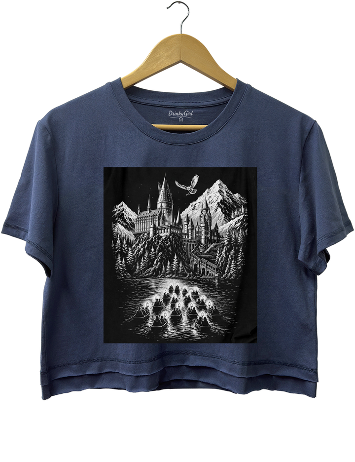 Wizard Castle Owl Crop Top