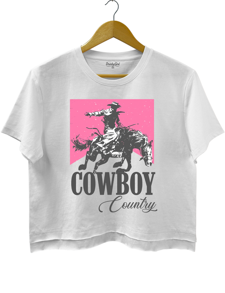 Cowboy Country Nashville  Crop Top