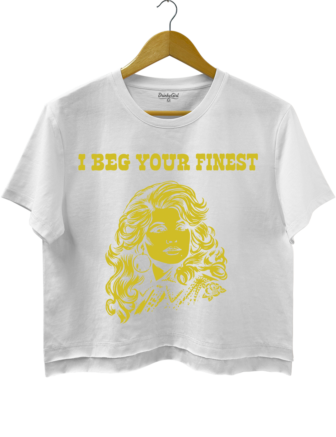 I Beg Your Parton - Finest Crop Top