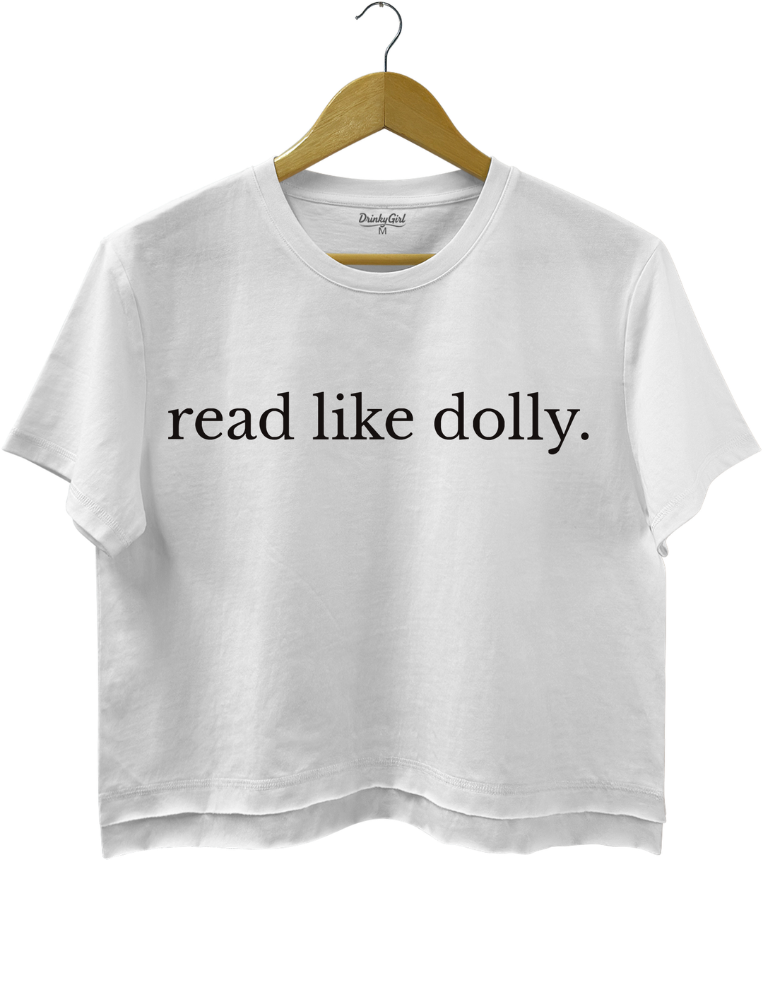 Read Like Dolly Crop Top