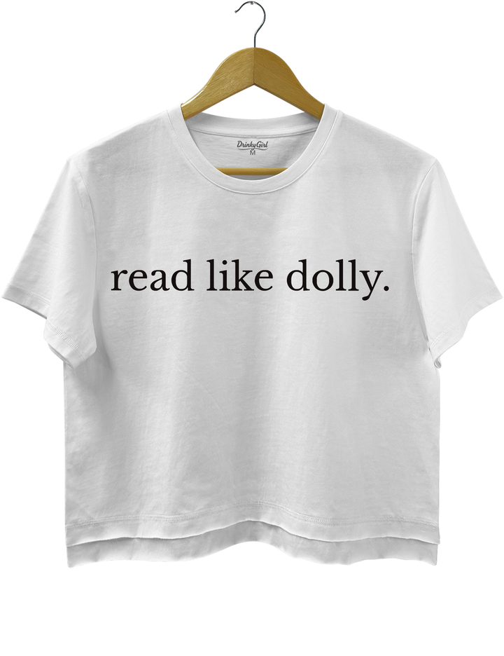 Read Like Dolly Crop Top