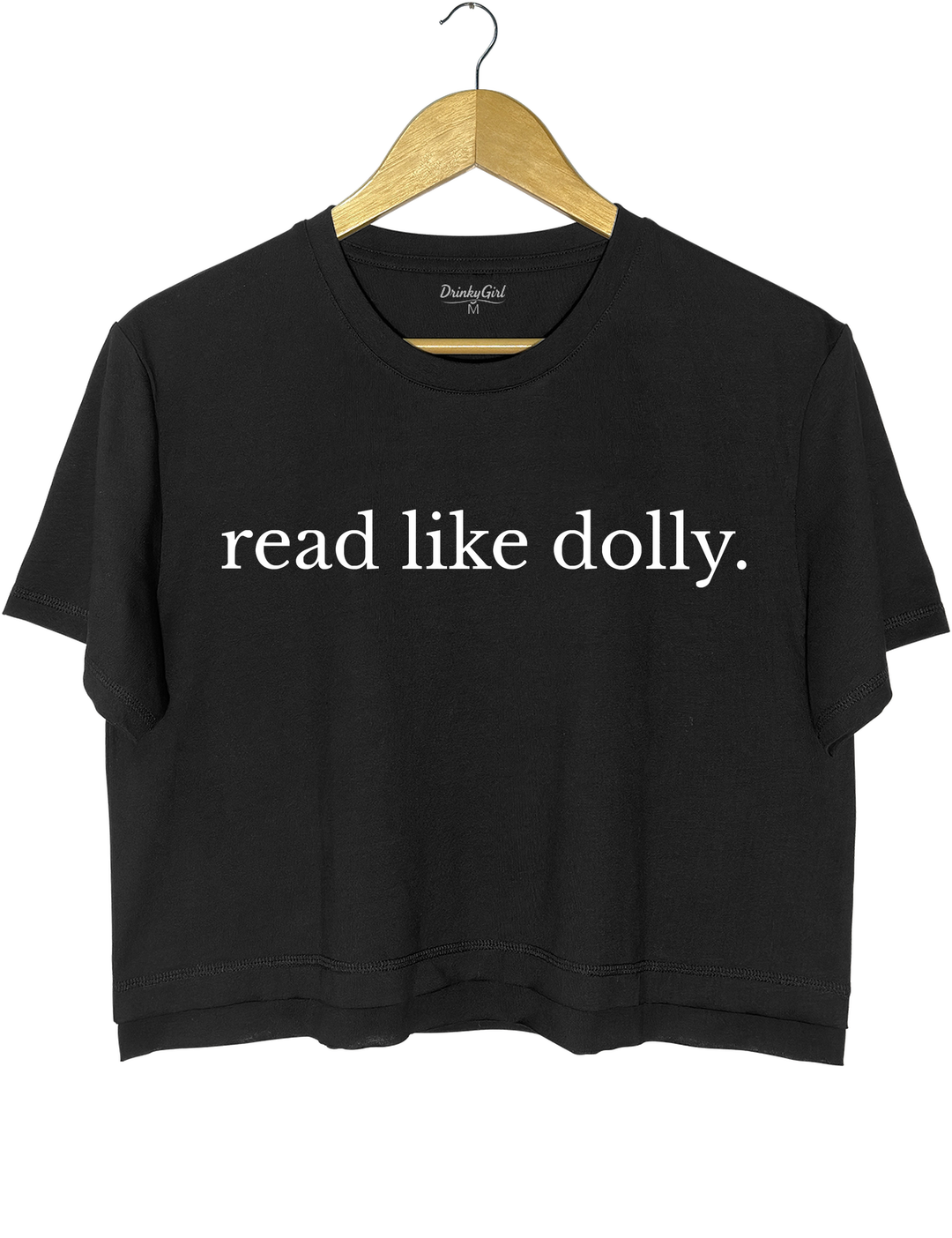 Read Like Dolly Crop Top