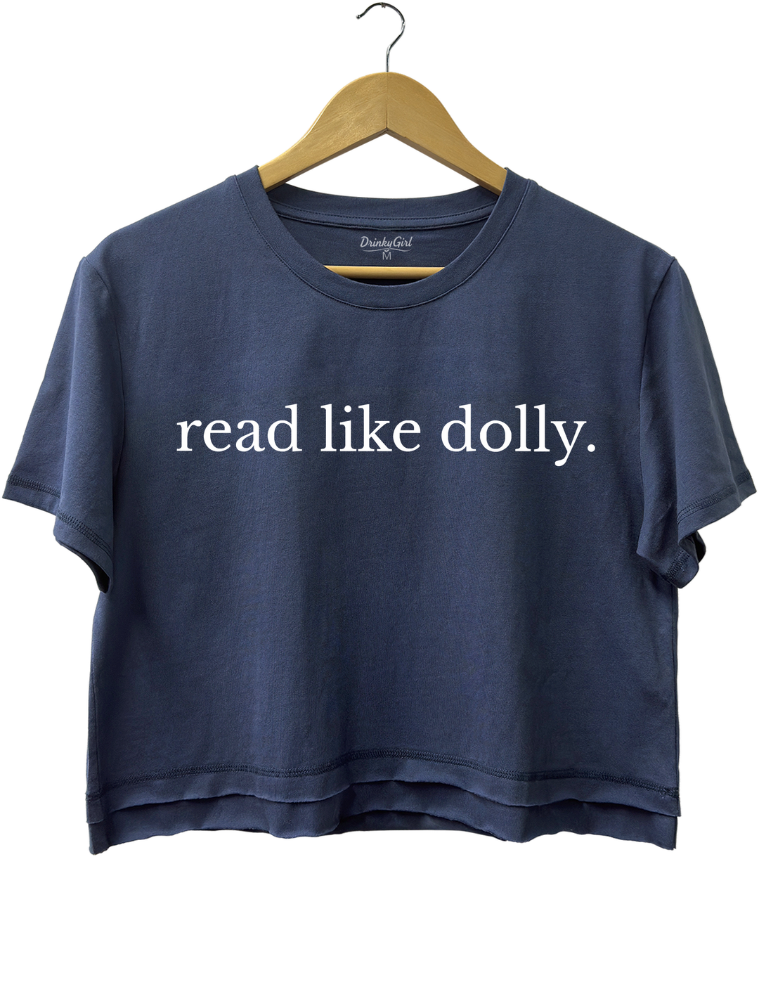 Read Like Dolly Crop Top