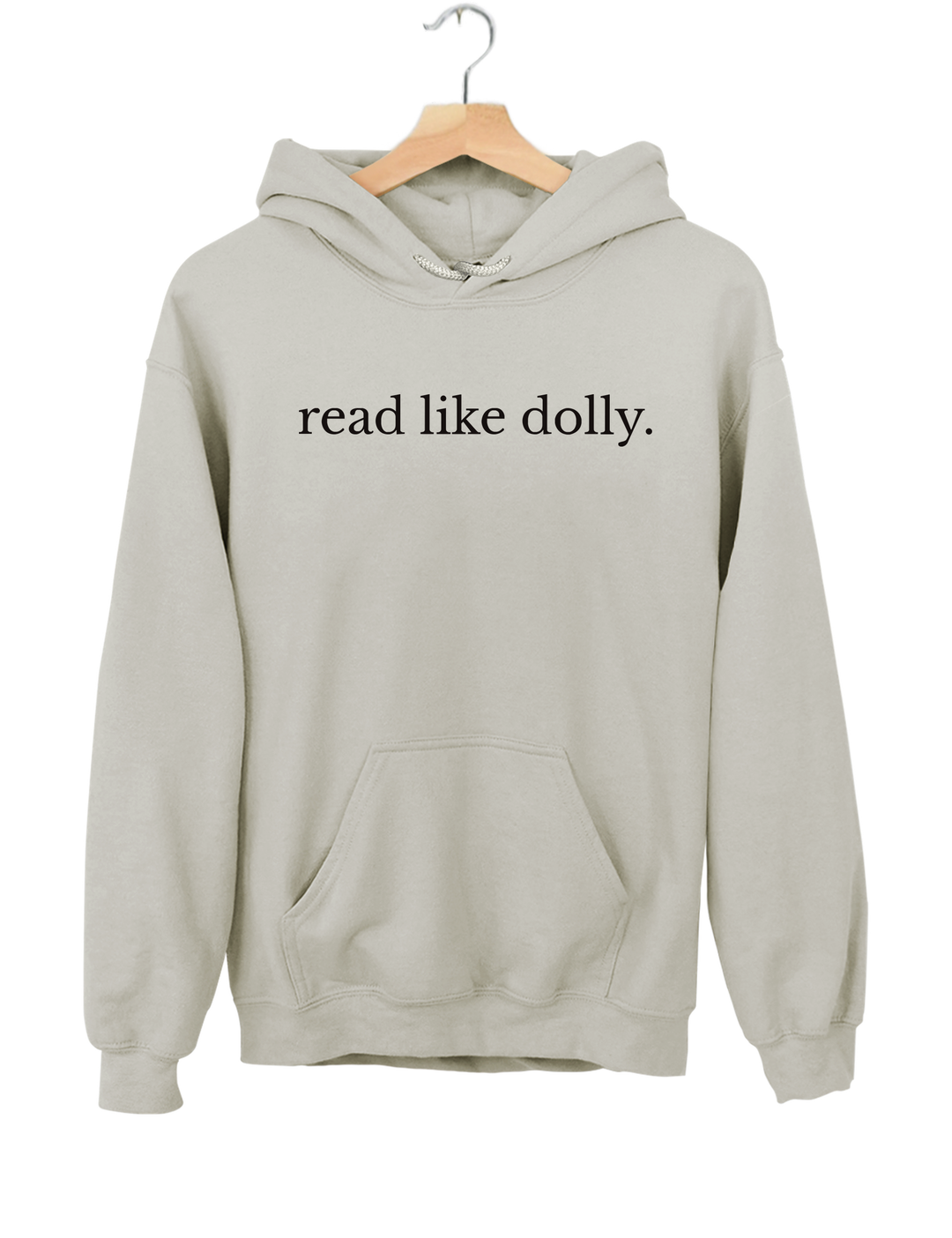 Read Like Dolly Hoodie - Gray