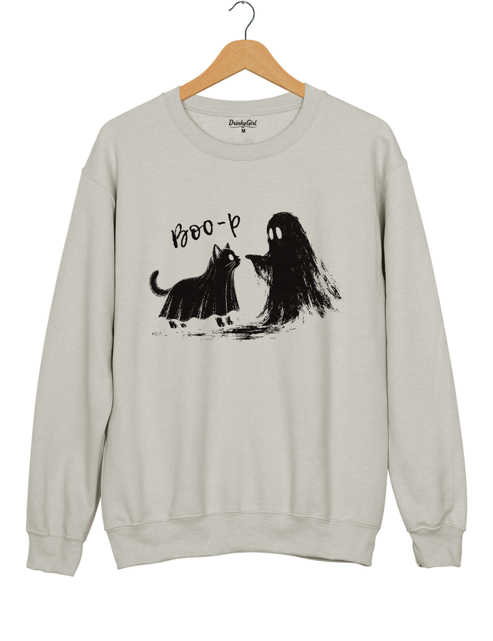 Boo-P Ghost Cat Sweatshirt