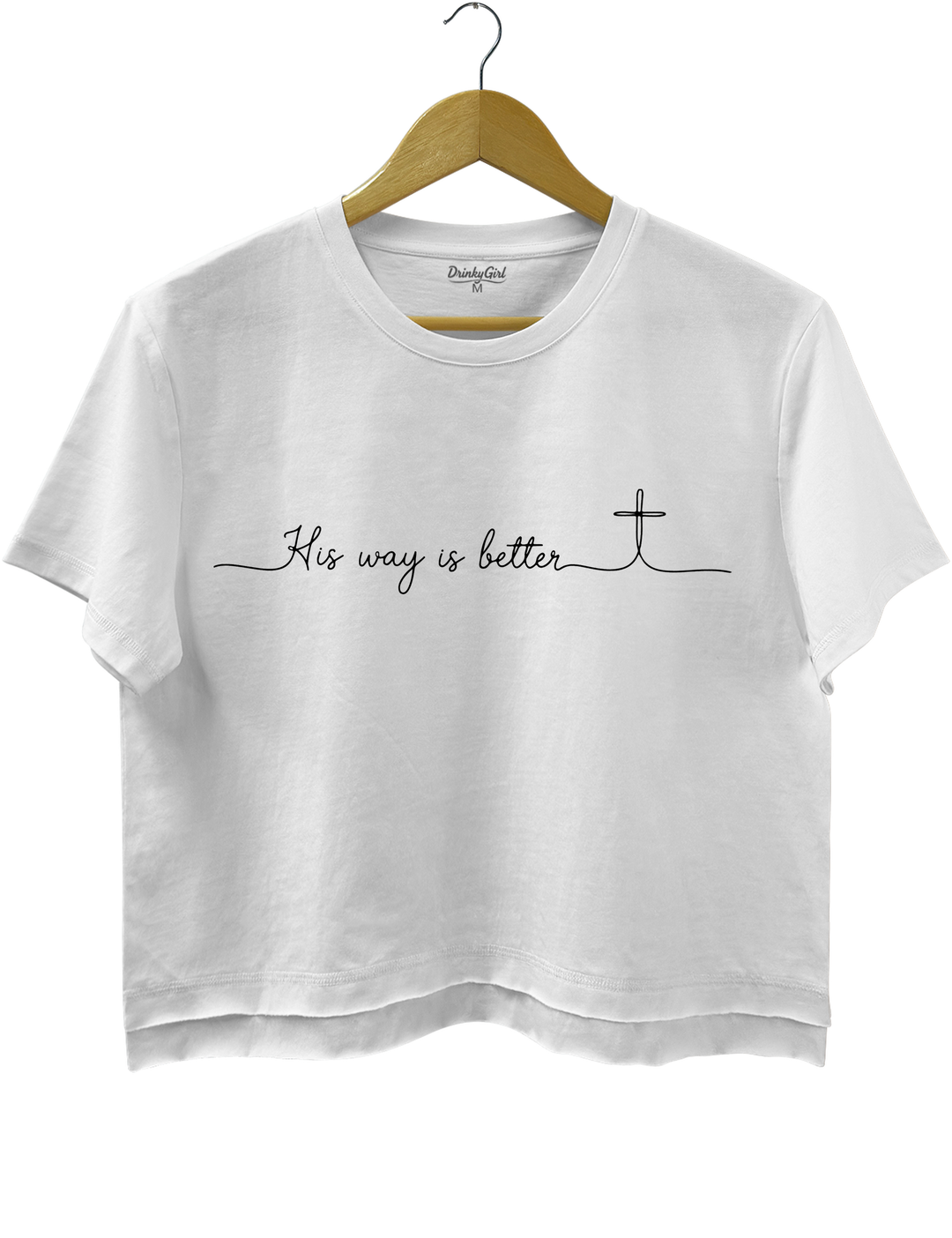 His Way Is Better Christian Crop Top