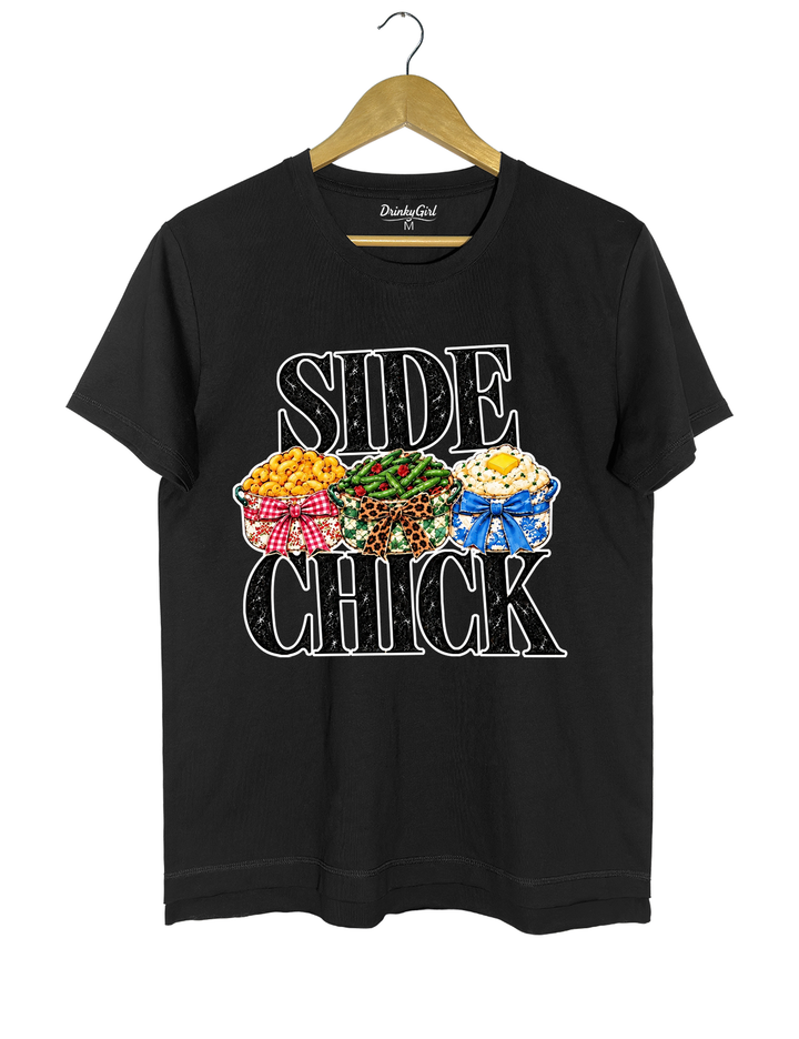 Side Chick Thanksgiving Tee - Black