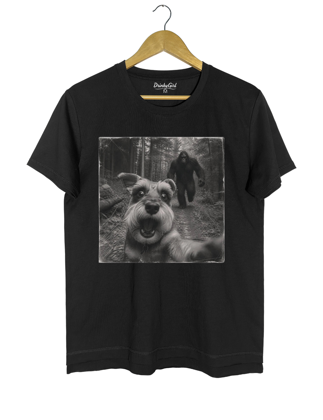 Bigfoot Schnauzer Tee - Black