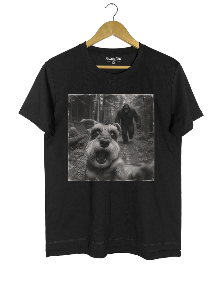 Bigfoot Schnauzer Tee - Black