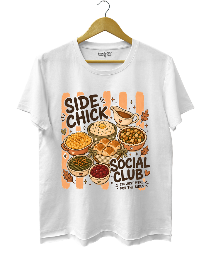 Side Chick Social Club Tee - White