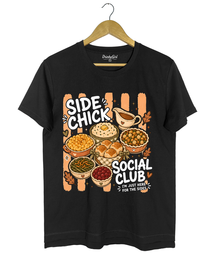 Side Chick Social Club Tee - Black
