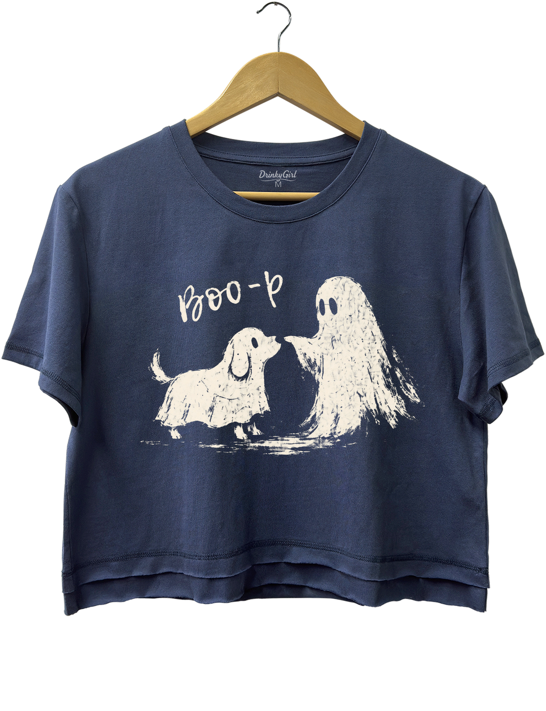 Boo-P Ghost Dog Crop Top