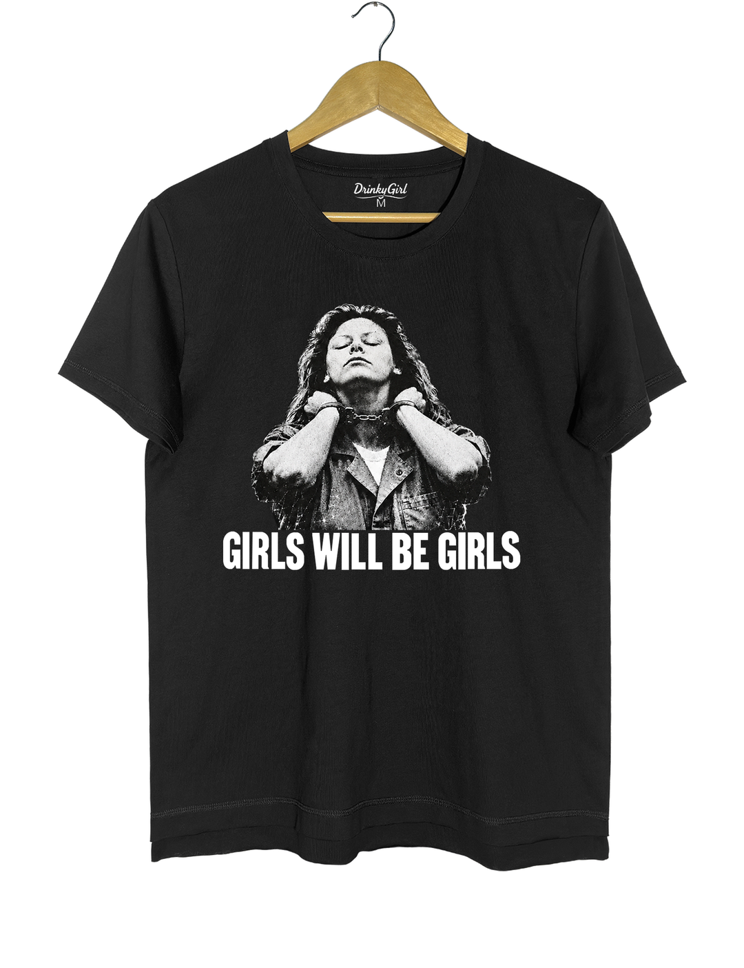 Aileen Wuornos Girls Will Be Girls Tee - Black