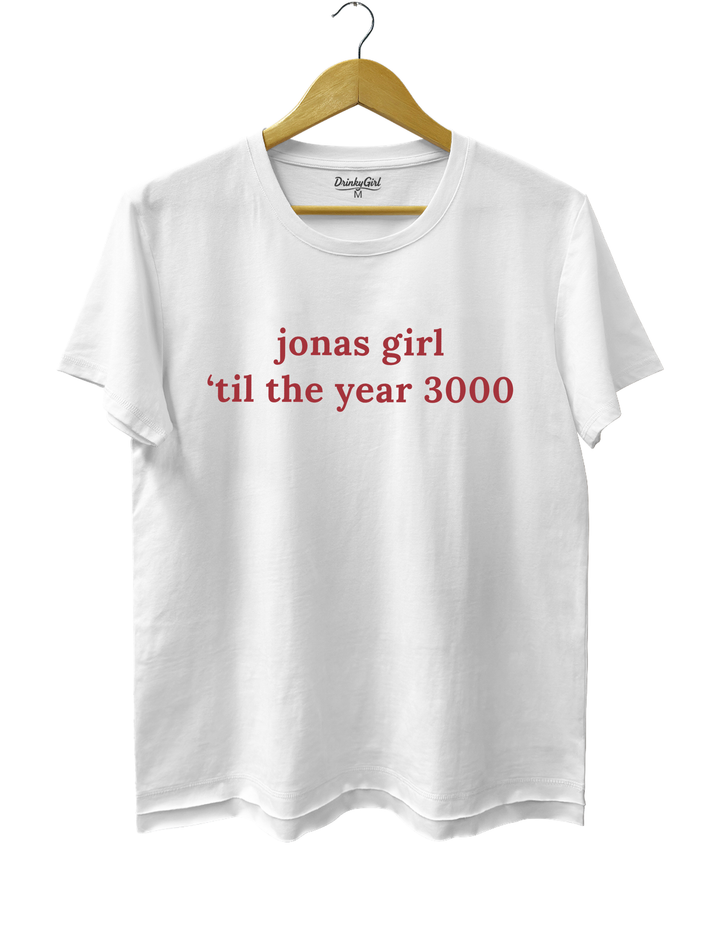 Jonas Girl Til Year 3000 Tee - White