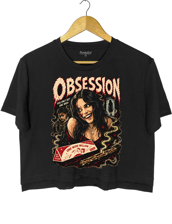 Obsession Nikki Crop Top - Black