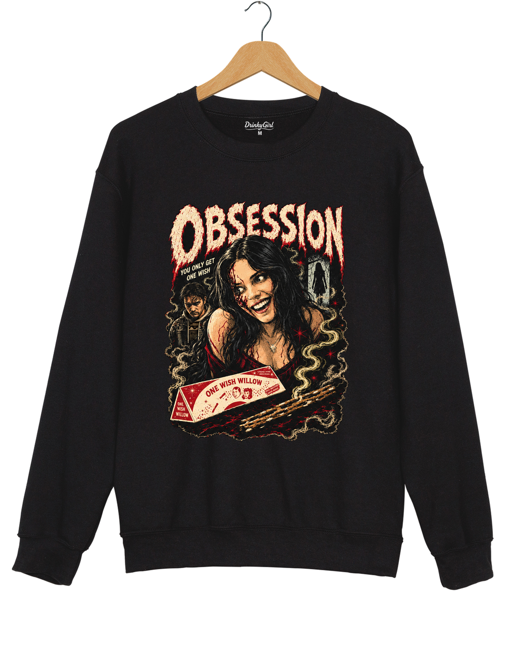 Obsession Nikki Sweatshirt - Black