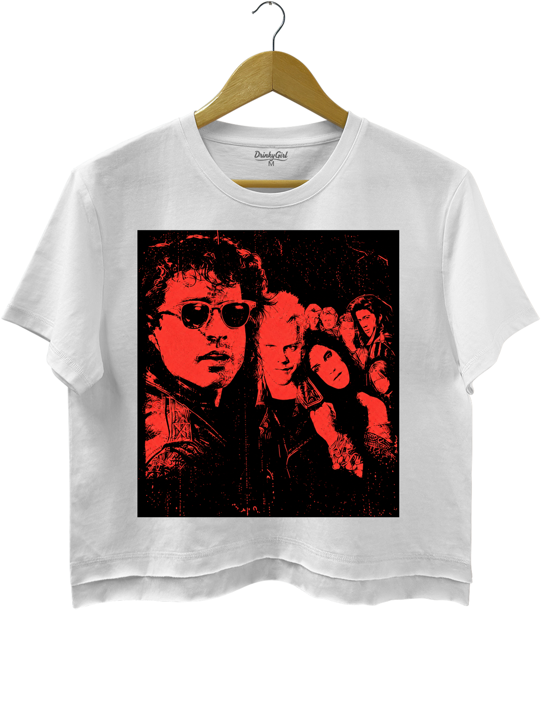 The Lost Boys Crop Top - White