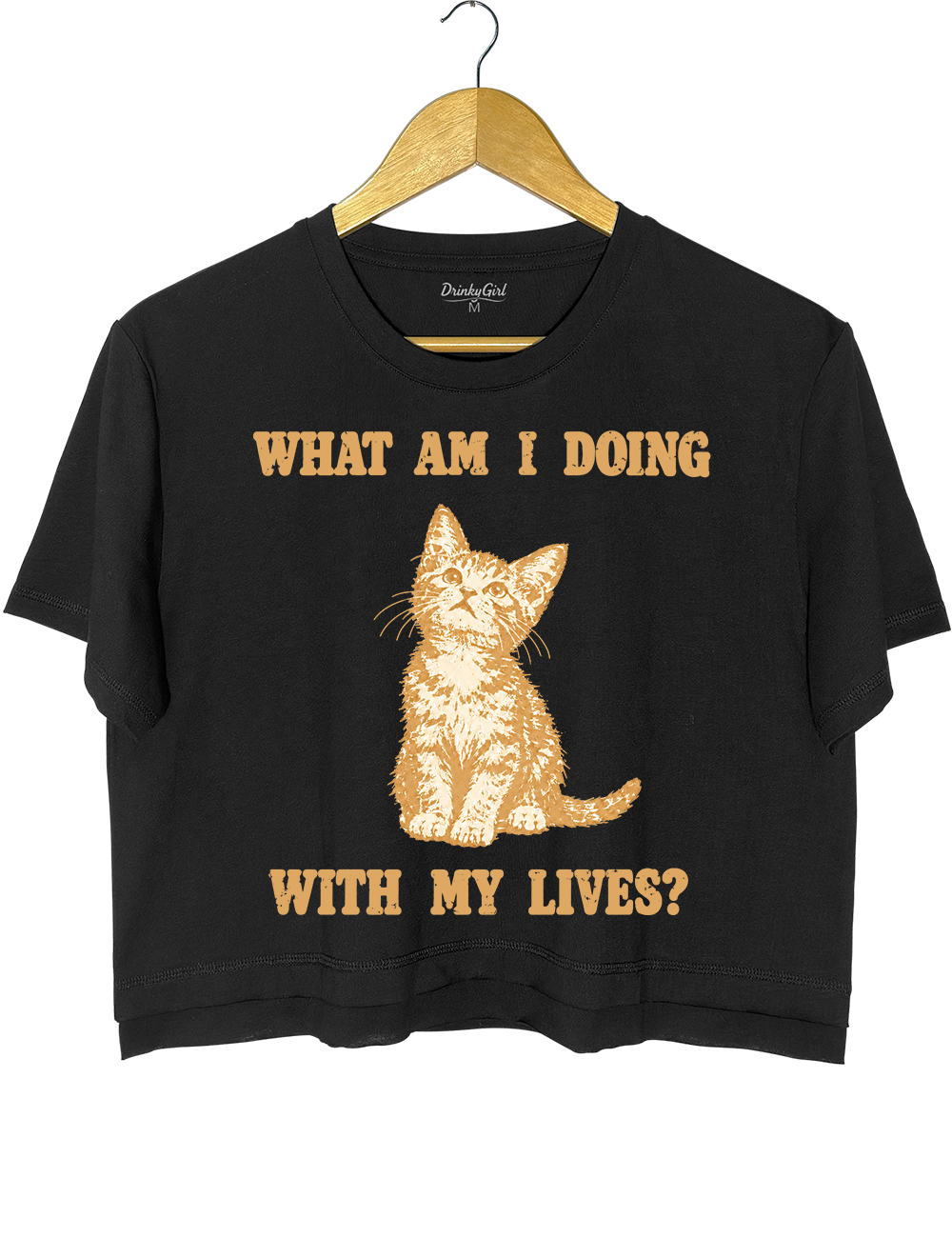 What Am I Doing With My Lives Bo Bragason Crop Top