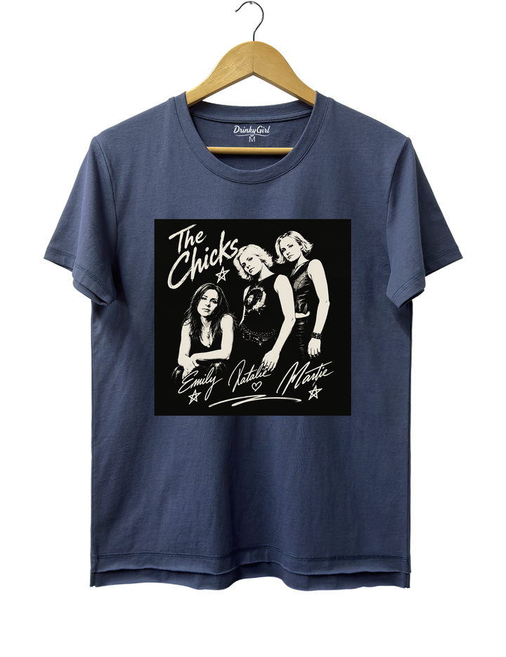 The Chicks Tee - Navy Blue