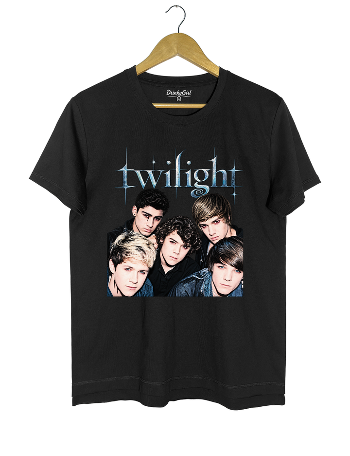 Retro One Direction Twilight Tee - Black