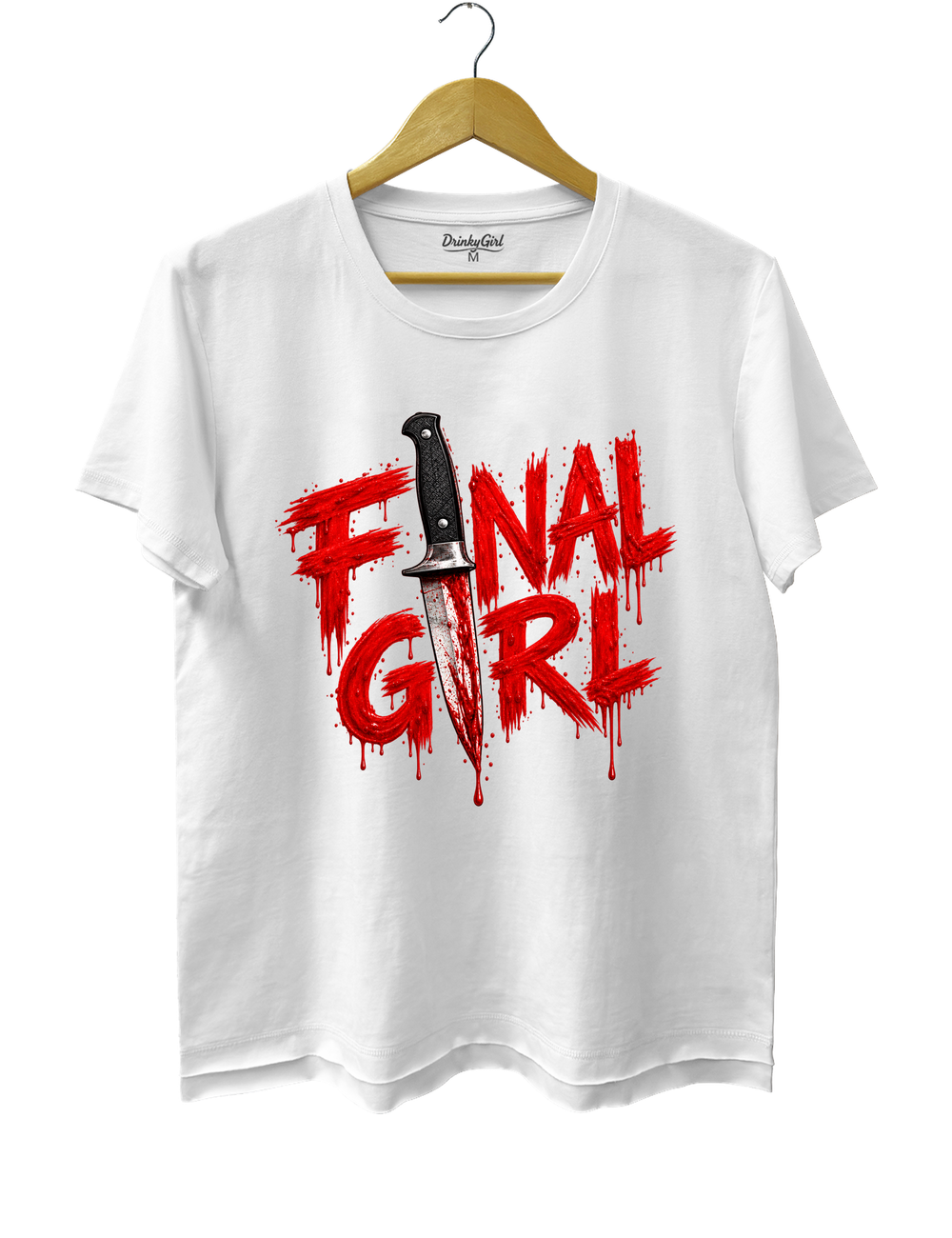 Final Girl Tee - White