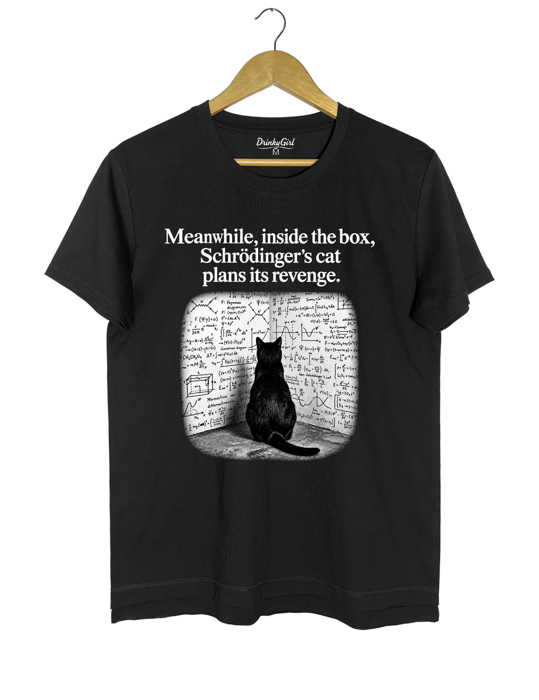 Schrödinger Cat Tee - Black