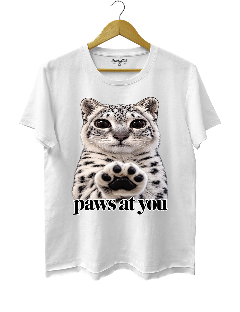 Paws at You Tee - White